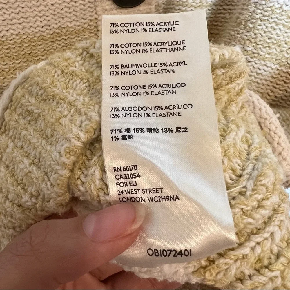 FREE PEOPLE Southport Beach Knit Maxi Cardigan. Size‎ Medium